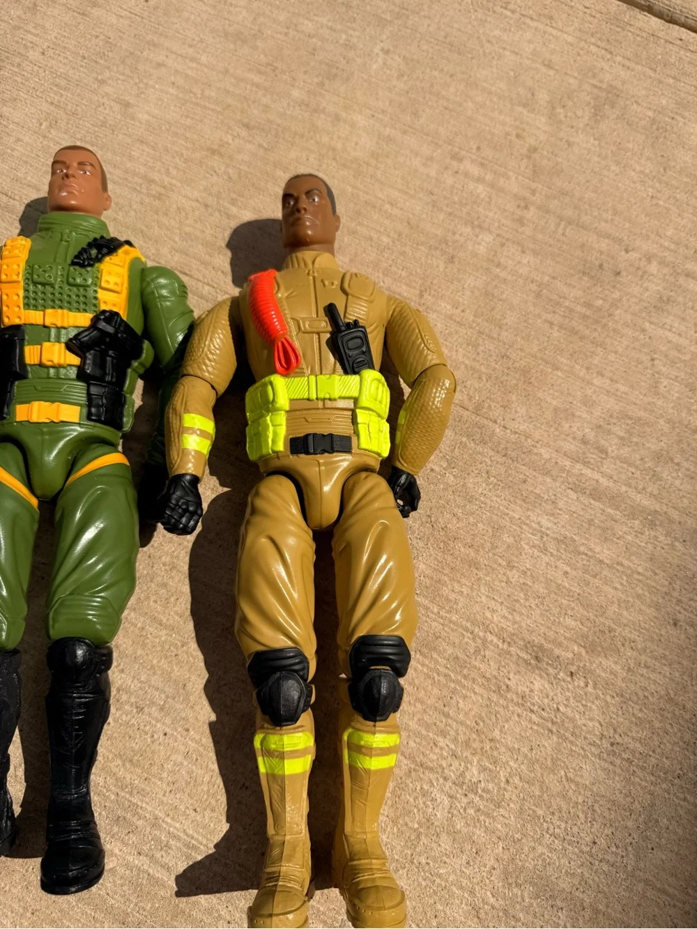 Marvel Action Figure Lot - Blue, Red, Green, Purple, Tan